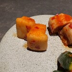 西中州焼肉 きらく - カクテキ