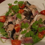 フランス家庭料理  グランダミ - 初物秋刀魚の炙り