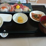 さかなや山田商店 - 刺身定食（1，000円）