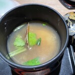 かねき本店 - 味噌汁