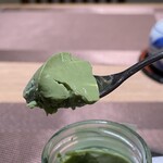 かねき本店 - 抹茶プリン
