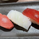 かねき本店 - 包丁が入ったイカは甘味が増します
