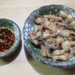 ホルモン(フライパンで焼きました)