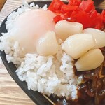 欧風ライスカレーKen's - 温玉トッピングね♪