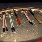 西中州焼肉 きらく - 選べるお箸