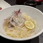 西中州焼肉 きらく - 牛テールそば