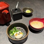 西中州焼肉 きらく - 薬味