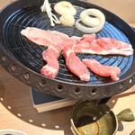 はったや - 焼き風景