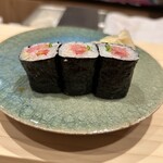 すしのいずみ - トロたく巻き