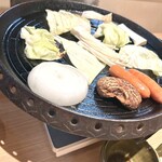 はったや - 焼き風景