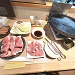 はったや - 鉄板焼きのＢセット