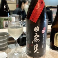 くずし寿司割烹 海月 - 日本酒グラス