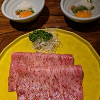 松庵 韓菜房 栄大津通店 - 特選しゃり玉サーロイン