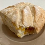 LIFE - 料理写真:オレンジとクリームチーズフランスハーフ