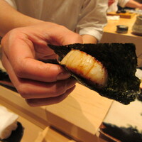 鮨 龍次郎 - 帆立の磯部