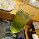 梅乃寿司 - 緑茶ハイ