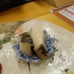 梅乃寿司 - 蒸しアワビ