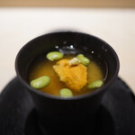 鮨 西崎 - 養老蒸し