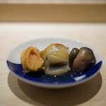 鮨 西崎 - 白バイ貝