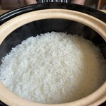 つるよし料理店 - ツヤツヤお米