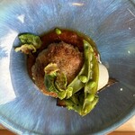 つるよし料理店 - ラムメンチ