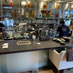 焼肉名匠 山牛 - キッチンの様子