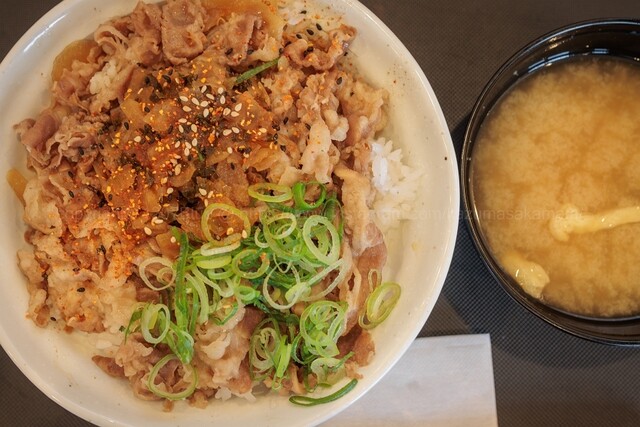 松屋 青森観光通り店 - 筒井（牛丼）の写真