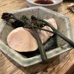 れんげ料理店 - 鯛の子とわらび