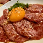 カウンター焼肉かるび - 限定　和牛ユッケ