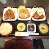 笑旨からあげ富や xx - チキンカツ定食DXの三種盛り