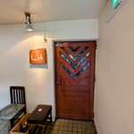 らんぷ亭 - 2階の入り口。