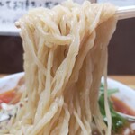 手打ち らーめん 響 - この手打ち麺が美味い！！おすすめします！！