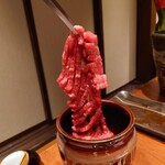 哲 - 壺漬けカルビ2640円