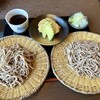 Soba Dokoro Hirao - かしわ天ざる蕎麦（２枚）　1450円