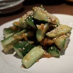 52 Chinese Bar GONI - 胡瓜辛味噌　450円