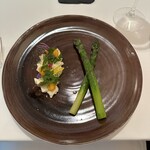 レストラン・モリエール - 美瑛産アスパラガス