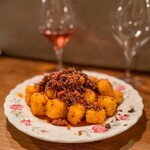 SPICE飯店 - 豆腐と発酵じゃが芋クミン炒め