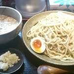 Hanamichi - 特製つけ麺大(440㌘) ニンニク別皿