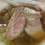 食堂七彩 - 喜多方ラーメン（醤油）