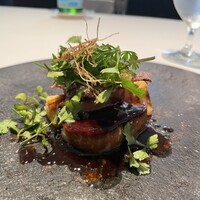 オトワ レストラン - FOIE GRAS フォアグラと筍　マデラワインのソース