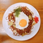 302735370 - 焼きそば　肉玉子入り　大盛り