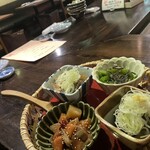 伊達な仙台炉端 強次朗 - おばんざい盛り合わせ