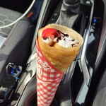 マリオンクレープ - 料理写真:いちごチョコクリーム