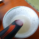 いずみ食堂 - 蕎麦湯　こ・・昆布出汁ここにも！