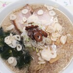 手打ち らーめん 響 - スタミナ（ニンニク）ラーメン！！背脂抜きにもなります！！