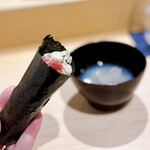 鮨 美幸 - ・ネギトロ巻
      ・お椀　