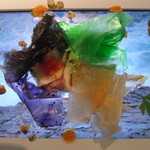 Arzak - TASTING MENU(189EUR) Monkfish with sea buckthorn