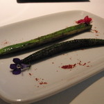 Arzak - TASTING MENU(189EUR) Lobster "Sea and Garden"の付け合せ
