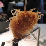 Arzak - TASTING MENU(189EUR) アミューズ Scorpion fish mousse with kataifi