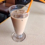 Indian Restaurant D SAGARMATHA - 20140830 サガルマータ ★レディースセット （チキン中辛・海老中辛）（800円）★アイスチャイ